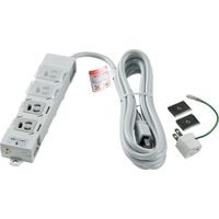 朝日電器 カバー付事務所向けタップ4P OAT-JPC43SB 1個