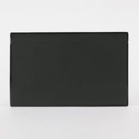 無印良品 片面クリアケース 120×190mm ダークグレー 1箱（10個入） 良品計画