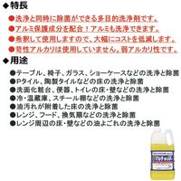 ライオンハイジーン マルチタフナー 2kg 4903301274087 1セット(1個×4)