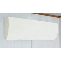 ファミリー・ライフ のびのびストレッチエアコンカバー アイボリー 0362310 1枚