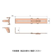 日動電工 間仕切用固定金具E型Sタイプ36用 KCE36S 1セット(20個)（直送品）