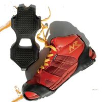 【氷雪用ソール】日進ゴム ハイパーVスタッドレス ブラック Lサイズ SS-02 1組