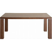 【車上渡し】 関家具 ダイニングテーブル ウォールナット/ショコラ 幅1600×奥行900×高さ700mm DT531160RNCH 1台（直送品）