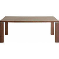 【車上渡し】 関家具 ダイニングテーブル ウォールナット/ショコラ 幅1800×奥行900×高さ700mm DT531180RNCH 1台（直送品）