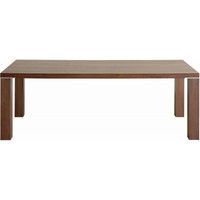 【車上渡し】 関家具 ダイニングテーブル ウォールナット/ショコラ 幅2000×奥行900×高さ700mm DT531200RNCH 1台（直送品）