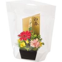 ヘッズ NEW無地クリアスタンドバッグ-L NM-OSBL 1セット(150枚:30枚×5パック)