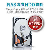 エレコム LinuxNAS/1Bay/4TB/NetStor5シリーズ NSB-5A4T1BL 1個（直送品）