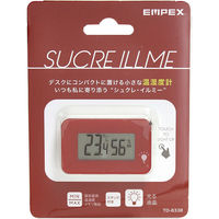 シュクレ・イルミー温湿度計 ワイン TD-8338 2個 エンペックス気象計（直送品）