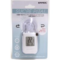 エンペックス気象計 シュクレ・ピタ温度計 白 TD-8431 1個