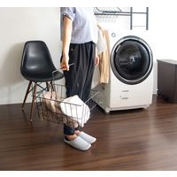 宮武製作所 籠つきランドリーラック 幅900×奥行400×高さ1905mm ブラック SH-X692C_BK 1台（直送品）