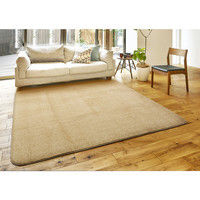 萩原 ホットカーペットカバー フロスト 幅2000×奥行2500mm ベージュ 240608614 1枚（直送品）