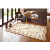 萩原 モケットラグ ロイヤルパレス アムール 幅1350×奥行1950mm ベージュ 240609704 1枚（直送品）