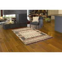 萩原 モケットラグ ロイヤルパレス プレジール 幅1950×奥行2500mm ベージュ 240609824 1枚（直送品）