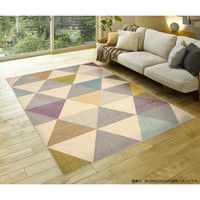 萩原 ウィルトン ACCENT15103 トライアングル 幅1400×奥行2000mm 270056500 1枚（直送品）