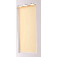 林製作所 つっぱりタイプ ロールスクリーン 幅600×高さ1350mm オレンジ L1504 1台（直送品）