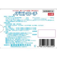 ノドニトローチ 24個 1セット（72個：24個入×3箱） 皇漢堂製薬 【指定医薬部外品】