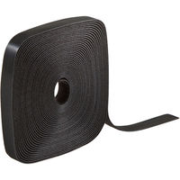 サンワダイレクト ケーブルタイ（面ファスナー・ブラック・9m） 200-CA001BK 1個（直送品）