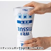 サンワダイレクト OAウェットティッシュ（詰替用・70枚） 200-CD003P 1個（直送品）