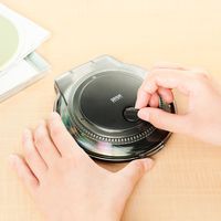 サンワダイレクト ディスク修復機（手動・研磨タイプ・DVD/CD/ゲームソフト） 200-CD028 1個（直送品）