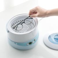 サンワダイレクト 超音波洗浄機（分離式・タイマー機能・アタッチメント付き・時計・メガネ・アクセサリー） 200-CD037 1個（直送品）