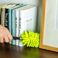 サンワダイレクト ハンディモップ（クリーニング・伸縮可能・マイクロファイバー・2WAY・角度調整・グリーン） 200-CD038G 1個（直送品）