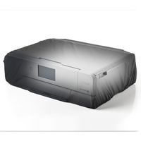 サンワダイレクト プリンタカバー（ブラザー/キャノン/エプソン・防塵・撥水素材・黒・Mサイズ） 200-DCV037 1個（直送品）