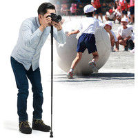 サンワダイレクト カメラ一脚 200-DGCAM010 1個（直送品）