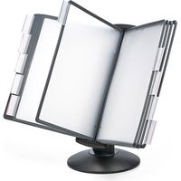 サンワダイレクト データホルダー（原稿台・ブック式・A4対応・横向き・縦向き・両面・90度無段階調節） 200-DH004 1個（直送品）