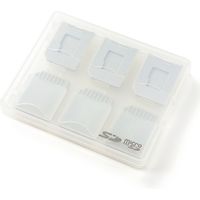 サンワダイレクト SDカード整理ケース（12枚収納・microSD収納トレー付） 200-FC002 1個（直送品）