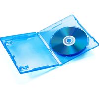 サンワダイレクト ブルーレイディスクケース（標準サイズ・Blu-ray・1枚収納・25枚セット） 200-FCD055 1個（直送品）