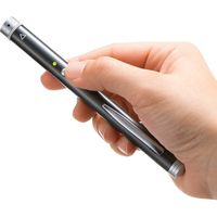 サンワサプライ レーザーポインター 200-LPP026 緑色レーザー ペン型 単4乾電池×2 連続使用3時間（直送品）