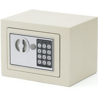サンワダイレクト 小型電子金庫 200-SL039GY 1個（直送品）