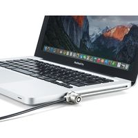 サンワダイレクト ノートPC盗難防止ワイヤー（シリンダー錠・ケーブル長2m・マスターキー対応・ブラック） 200-SL041BK 1個（直送品）