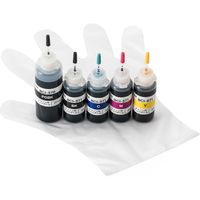 キヤノン（Canon）用 詰め替えインク 300-C370S5 3～6回分 （BCI-371+370/5MP用） 1パック（5色入）（直送品）