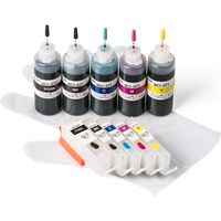 キヤノン（Canon）用 詰め替えインク 300-C370S5C 3～6回分 （BCI-371+370/5MP用） 1パック（5色入）（直送品）