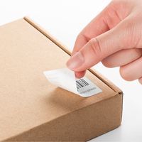 サンワダイレクト ラベルシール（再剥離シール・24面・A4・楽貼りタイプ） 300-RLD24 1個（直送品）