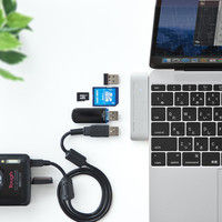 サンワダイレクト usb-c ハブ（USB3.0 3ポート・SD、MicroSDカードリーダー） 400-ADR306S 1個（直送品）