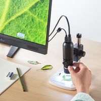 サンワダイレクト マイクロスコープ（HDMI出力・最大220倍・ハンディ・デジタル顕微鏡） 400-CAM057 1個（直送品）