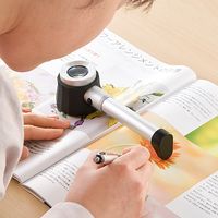 サンワダイレクト 観察&計測用スケールルーペ（10倍・LEDライト・フラッシュルーペ・虫眼鏡） 400-LPE005 1個（直送品）