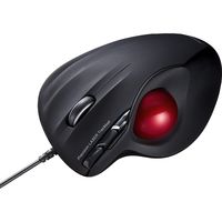 有線マウス　5ボタン　大型サイズ　レーザー　400-MA072BK　サンワサプライ　１個（直送品）