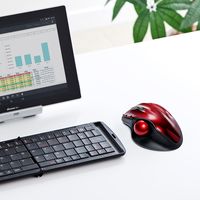 ワイヤレスマウス　無線　Bluetooth　5ボタン　大型サイズ　レーザー　400-MA099R　サンワサプライ　１個（直送品）