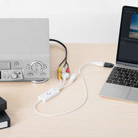 サンワダイレクト USBビデオキャプチャー（デジタル保存・Windows・Mac・USB） 400-MEDI024 1個（直送品）