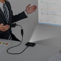 サンワサプライ プロジェクター 400-PRJ023 640×360 30 ANSIルーメン モバイル（直送品）