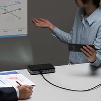 サンワサプライ プロジェクター 400-PRJ024 HD 400ルーメン モバイル（直送品）