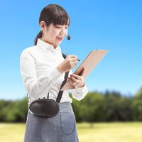 拡声器　メガホン　スピーカーマイク　ポータブル型　ハンズフリー　400-SP062　サンワサプライ　1個（直送品）