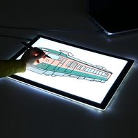 サンワダイレクト LEDトレース台（薄型・A3サイズ・3段階調光機能付き・USB給電） 400-TBL005 1個（直送品）