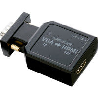 サンワダイレクト VGA to HDMI変換アダプタ 400-VGA008 1個（直送品）