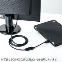 サンワダイレクト DisplayPort-HDMI変換ケーブル 500-KC021-5 1個（直送品）