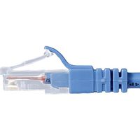 サンワダイレクト LANケーブル 5m （ブルー・1000BASE-T・より線） 500-LAN004BL 1個（直送品）