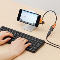 サンワダイレクト OTG対応USBホストケーブル 500-USB035 1個（直送品）